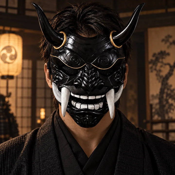 Masque demon japonais Unique