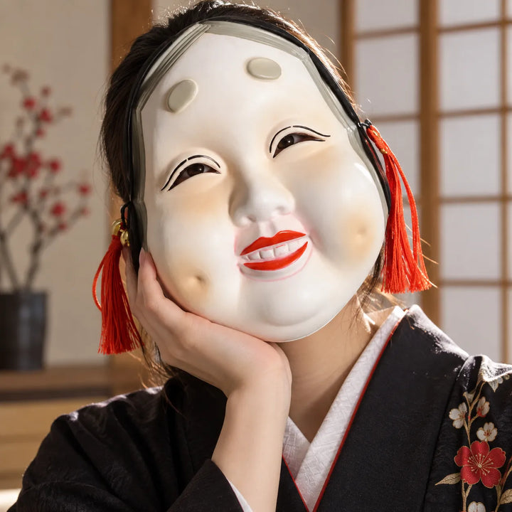 Masque japonais femme Beau