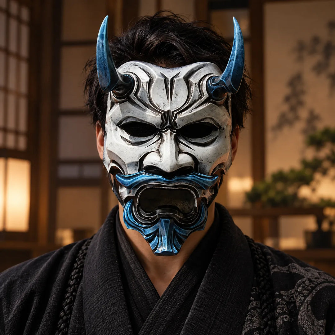 Masque japonais hannya Réaliste