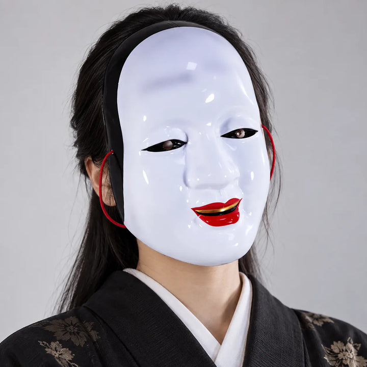 Masque théâtre japonais Réaliste