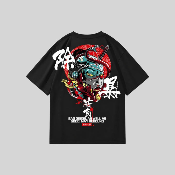 T-shirt Imprimé Japonais