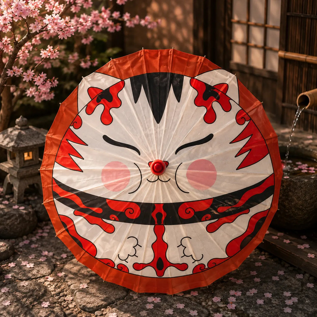 Ombrelle Chat Japonais Chic