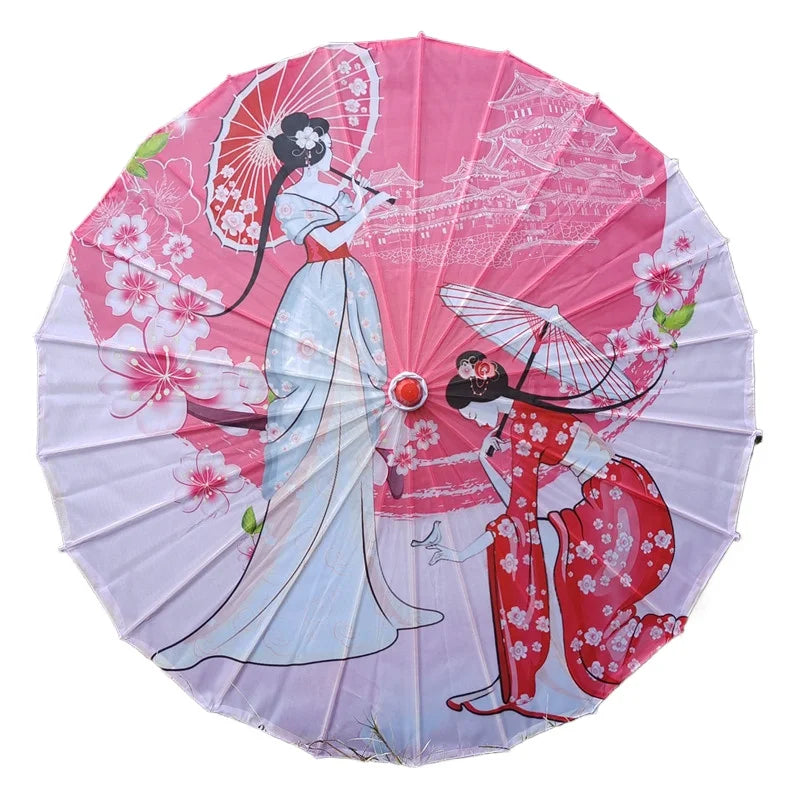 Ombrelle Femmes Japonaises Chic