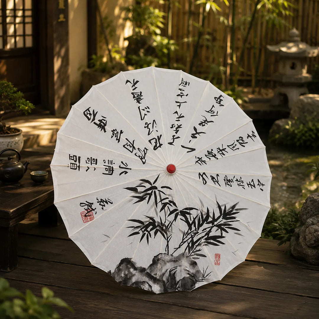 Ombrelle Japonaise Blanche Design