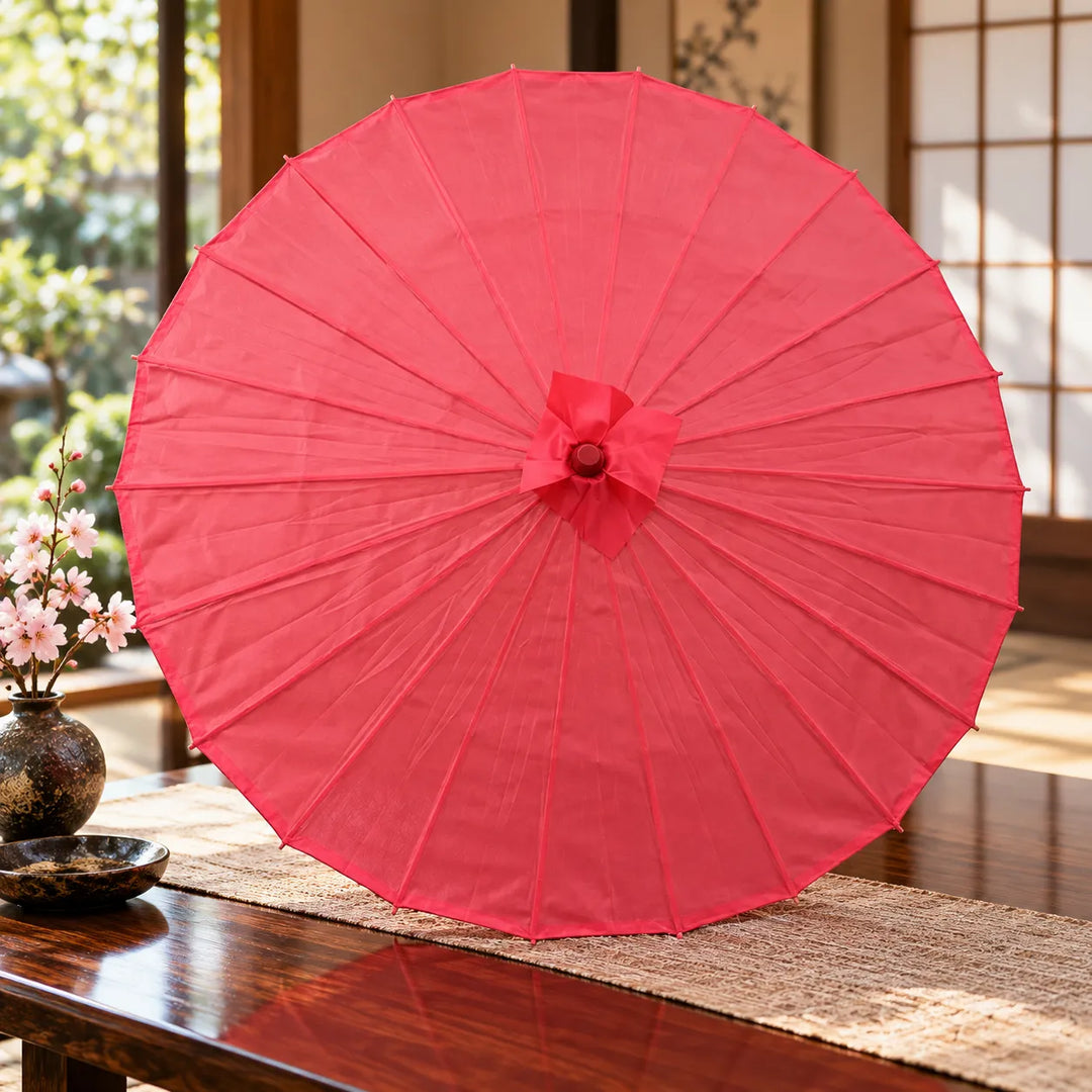Ombrelle Japonaise Colorée Unie 
