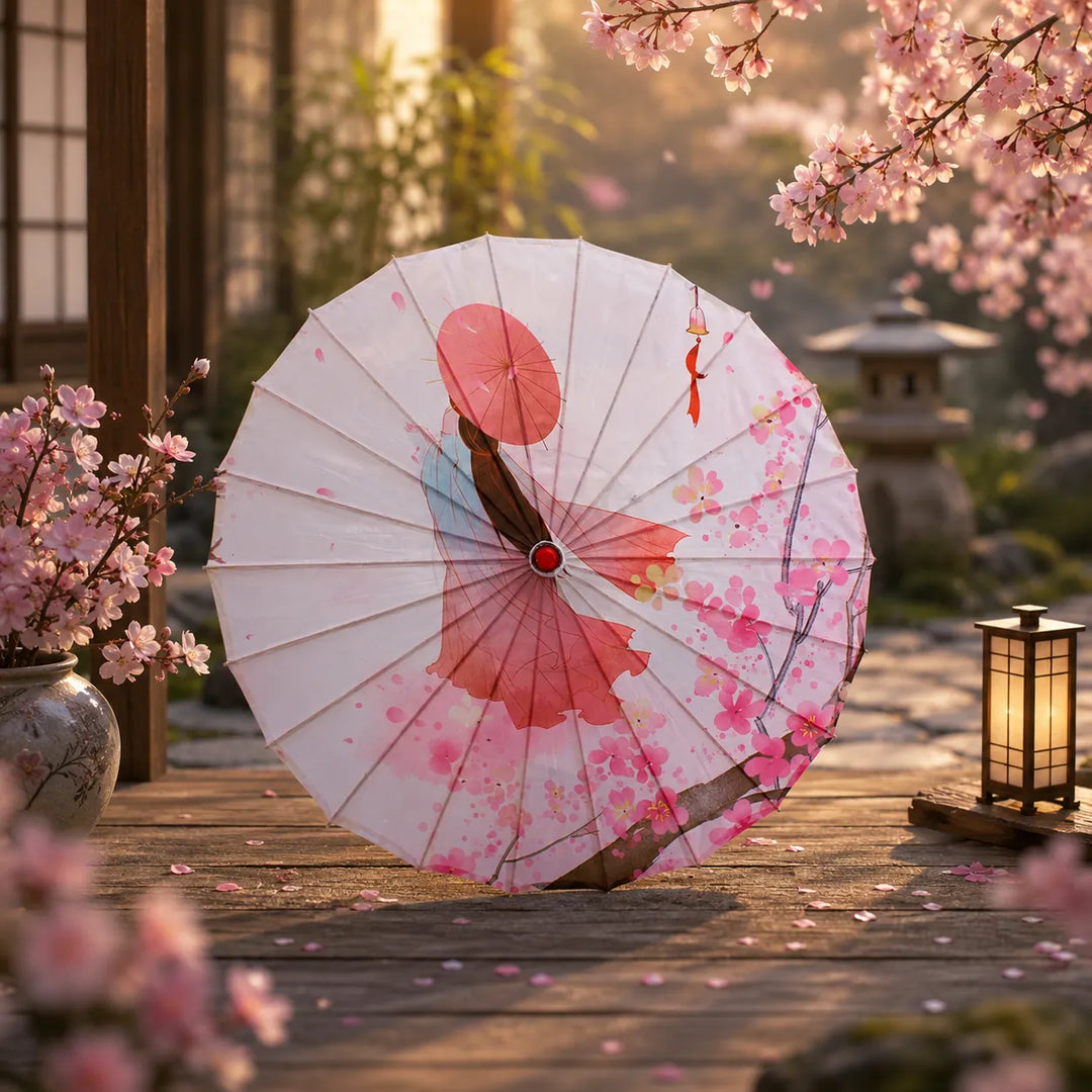 Ombrelle Japonaise Femme Sakura