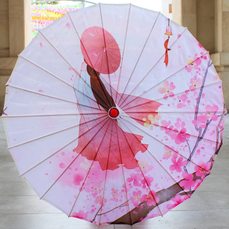 Ombrelle Japonaise Femme Sakura Chic