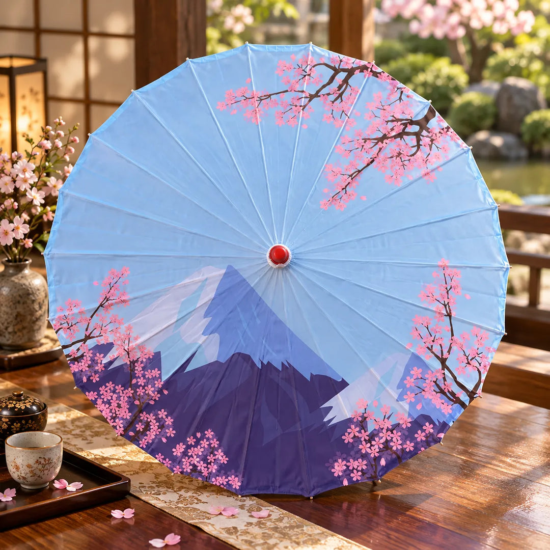 Ombrelle Japonaise Fleurs de Sakura