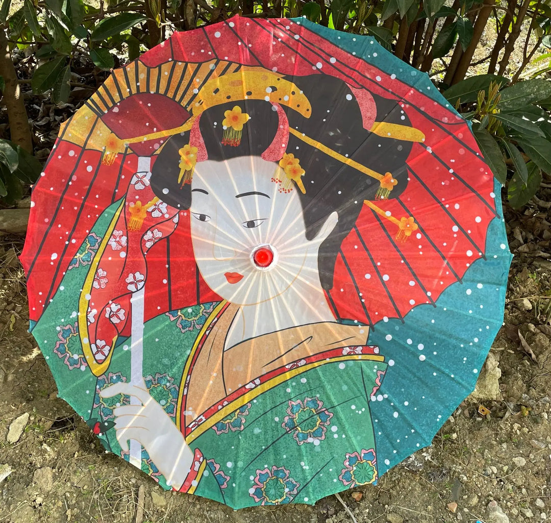 Ombrelle Japonaise Imprimée