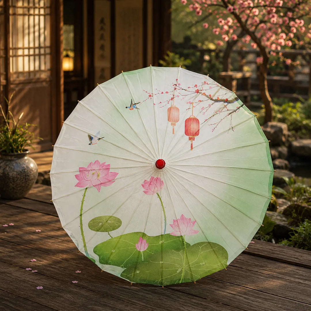 Ombrelle Japonaise Lotus Elégante