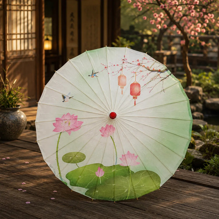 Ombrelle Japonaise Lotus Elégante