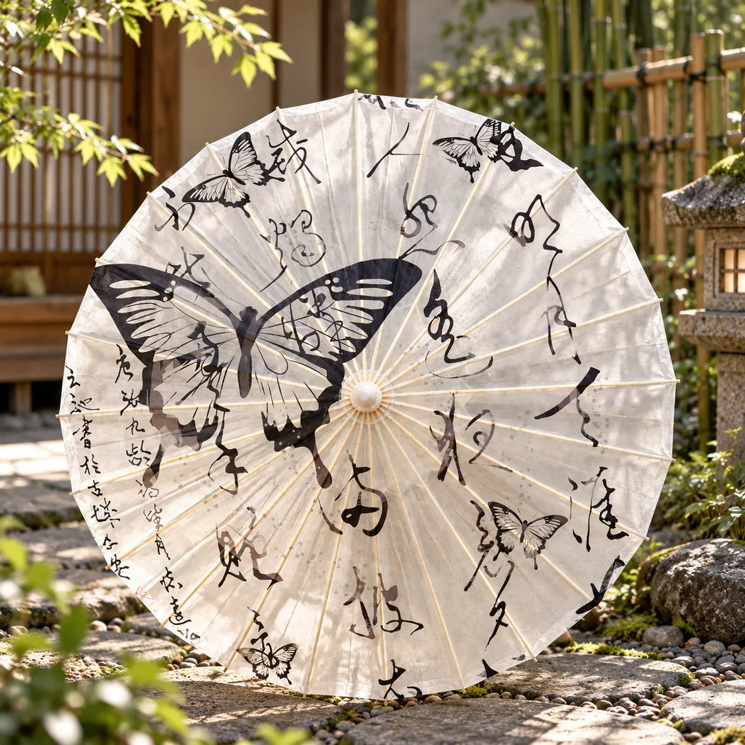 Ombrelle Japonaise Papillon