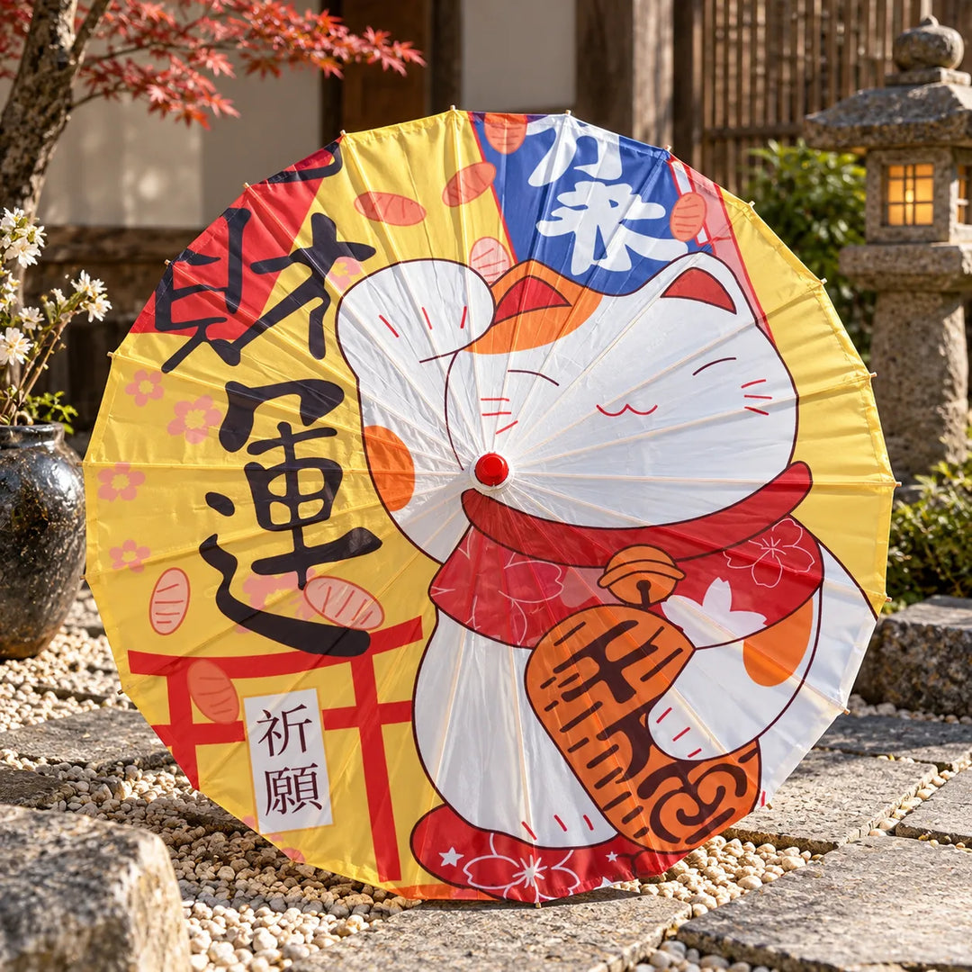 Ombrelle Japonaise Porte-Bonheur