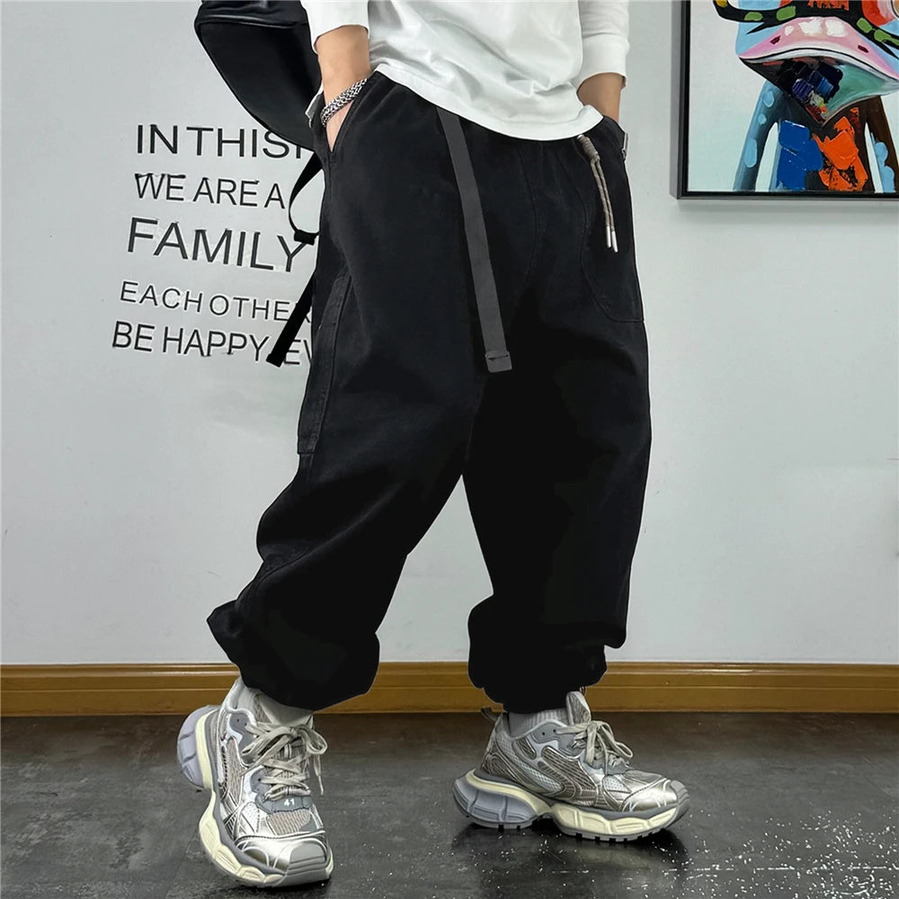 Pantalon Baggy Cargo Japonais Streetwear