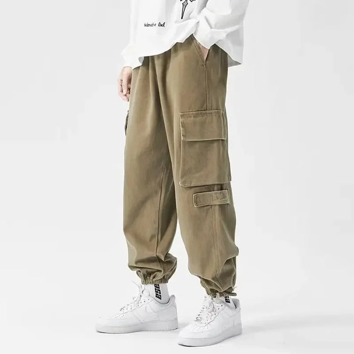 Pantalon Cargo Style Décontracté Japonais