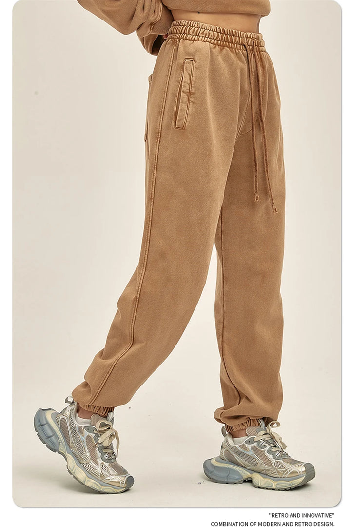 Pantalon Japonais Délavé Rétro stylé