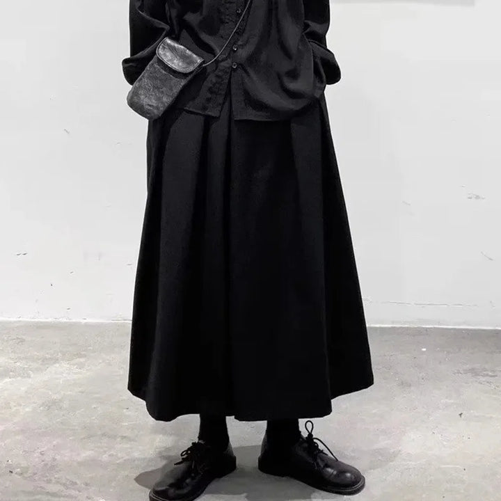 Pantalon Japonais Homme Hakama Large chic