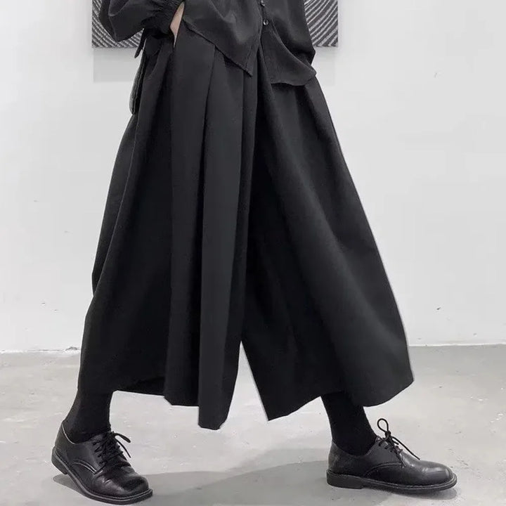 Pantalon Japonais Homme Hakama Large stylé