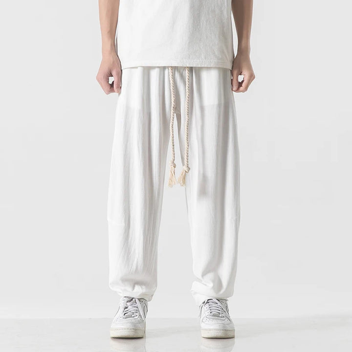 Pantalon Japonais Homme Léger et Respirant fluide