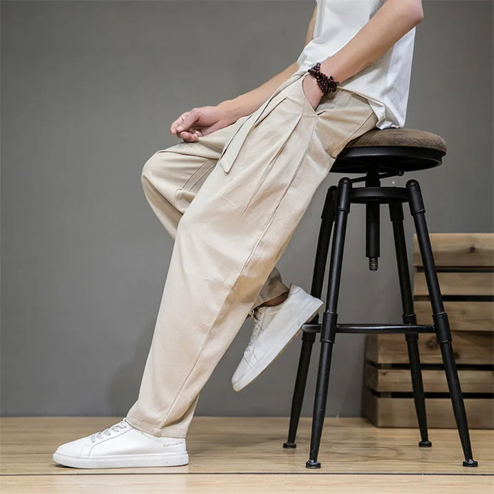 Pantalon Japonais Homme Souple léger