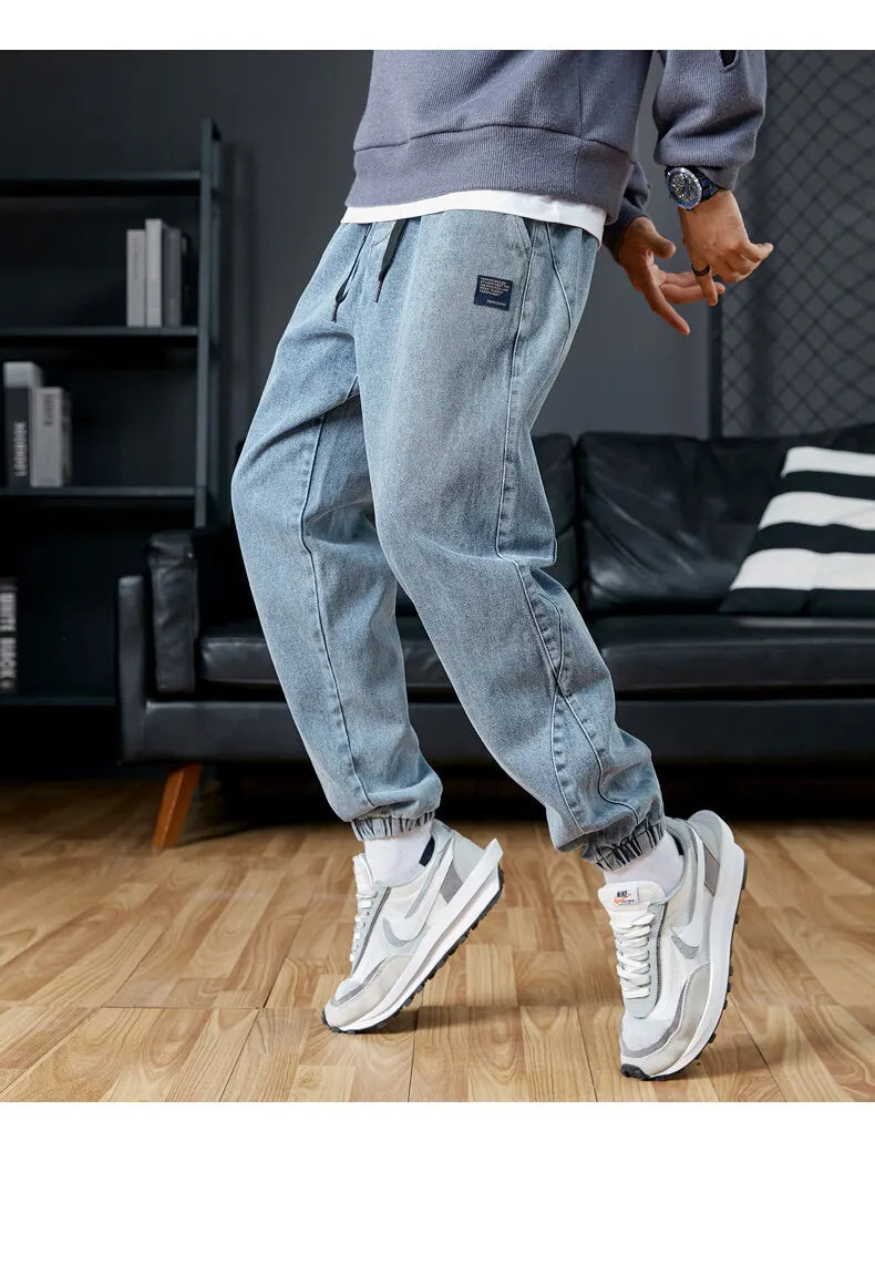 Pantalon Japonais Jean Cargo Homme Raffiné