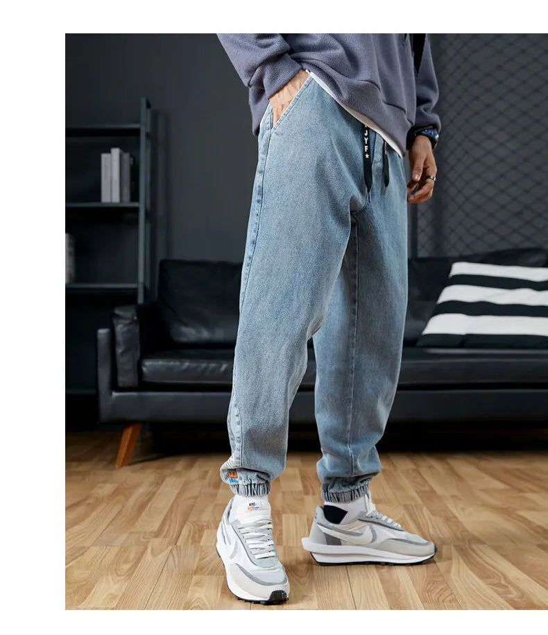 Pantalon Japonais Jean Cargo Homme Élégants