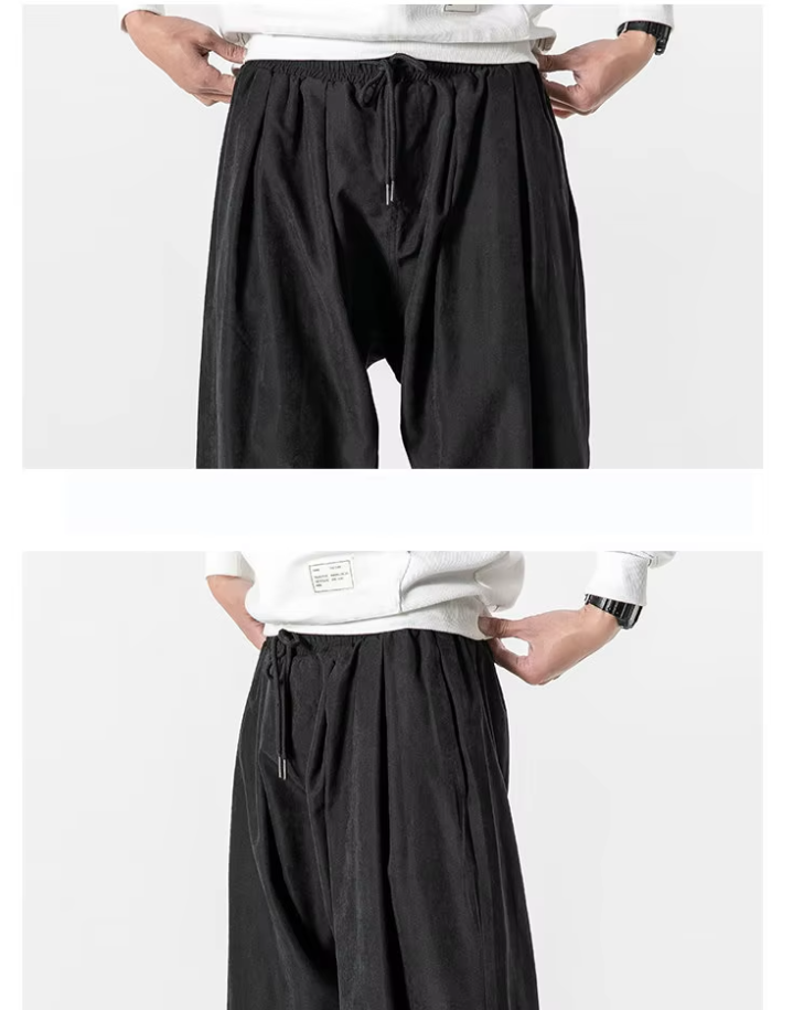 Pantalon Japonais Sarouel Style Urbain fonctionnel