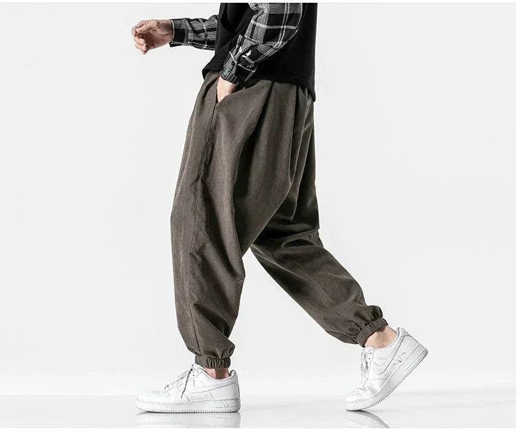 Pantalon Japonais Sarouel Style Urbain Moderne