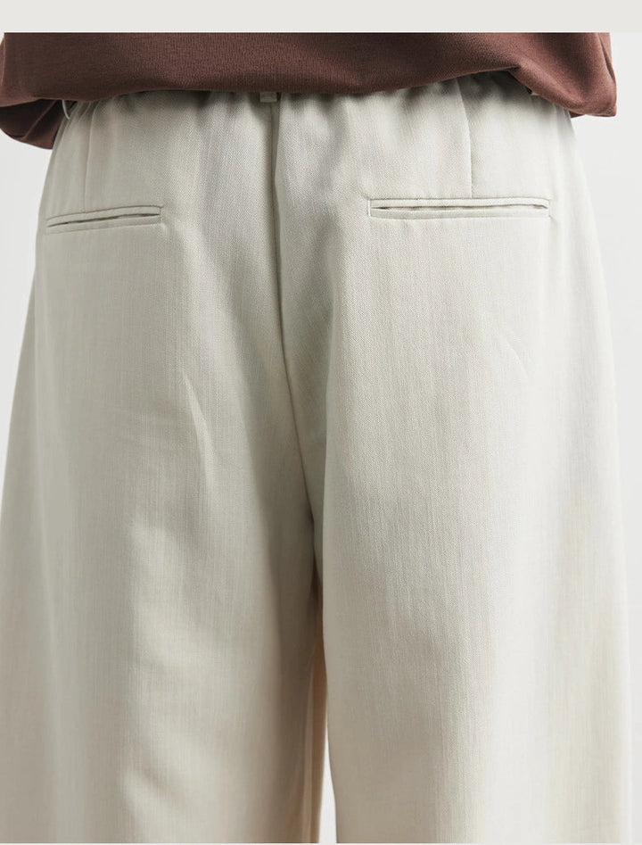 Pantalon Large Plissé Homme unique