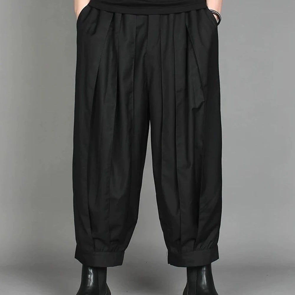 Pantalon Sarouel Japonais Plissé Chic