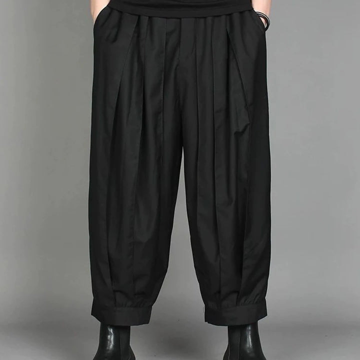 Pantalon Sarouel Japonais Plissé Chic