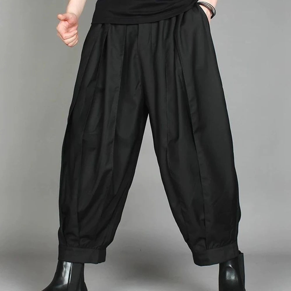 Pantalon Sarouel Japonais Plissé Unique