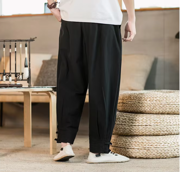 Pantalon Style Japonais décontracté