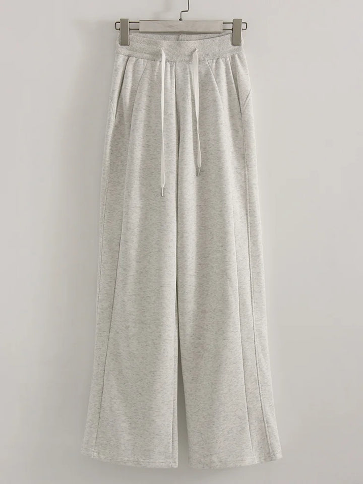 Pantalon Survêtement Femme Japonais gris clair