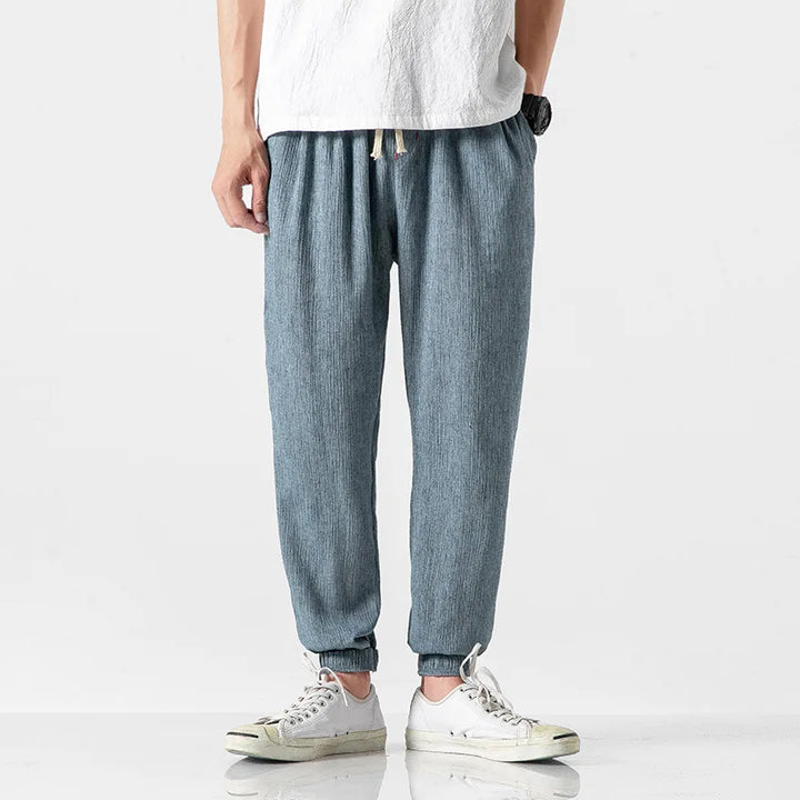 Pantalon Yoko Japonais Bleu