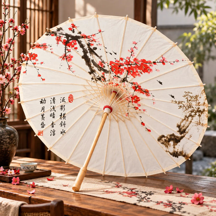Parapluie japonais sakura Robuste