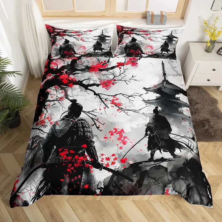 Parure de Lit Illustration Japonaise