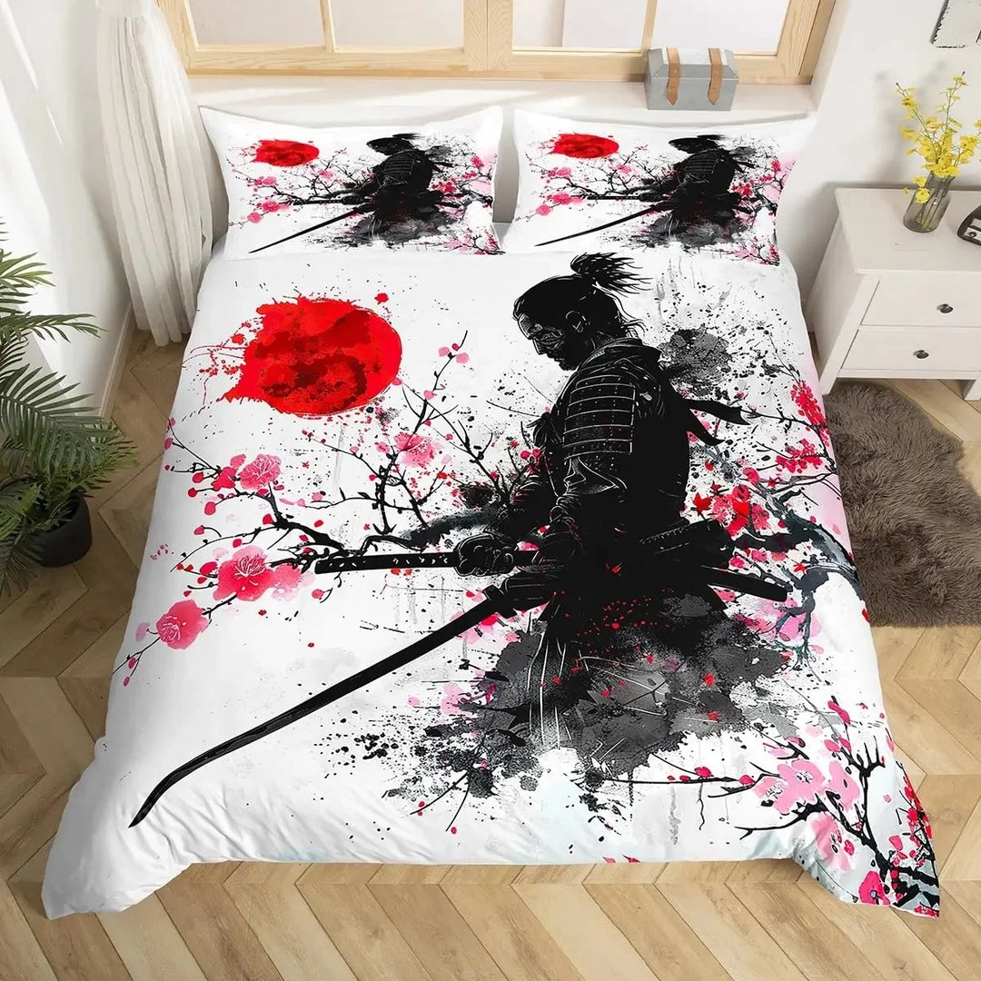 Parure de Lit Japonaise Samouraï