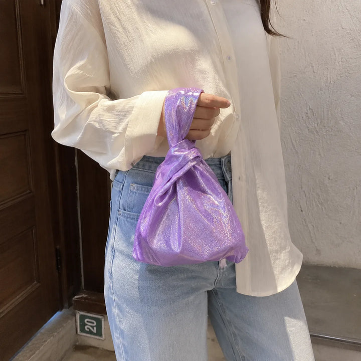 Petit Sac de Poignet Japonais Pailleté