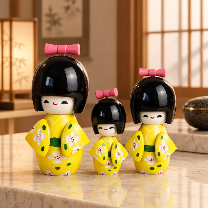 Petites Poupées Japonaises Unique