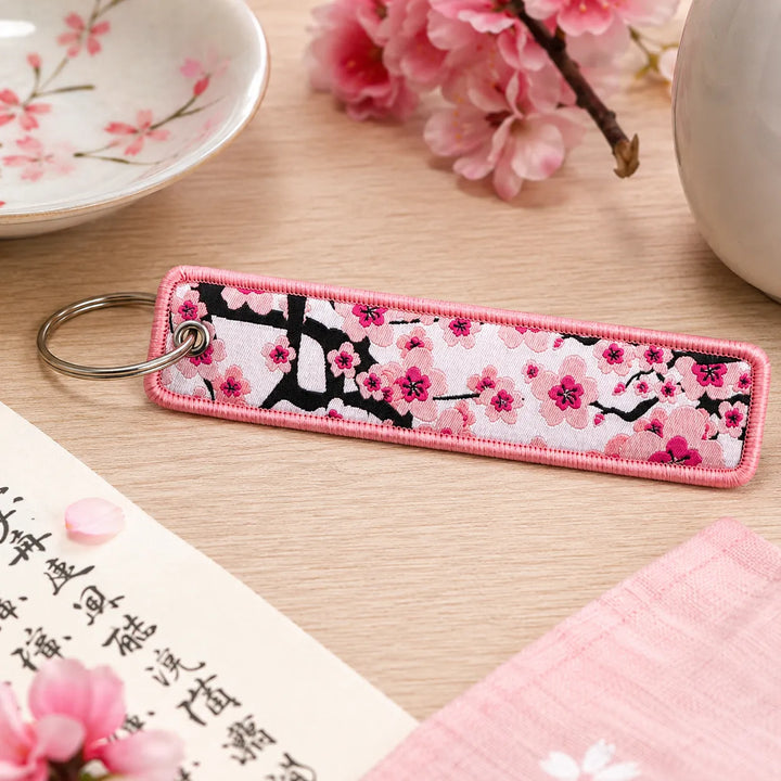 Porte-Clés Fleur de Cerisier Chic