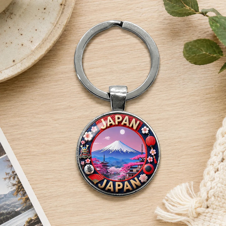 Porte-Clés Japonais Mont Fuji