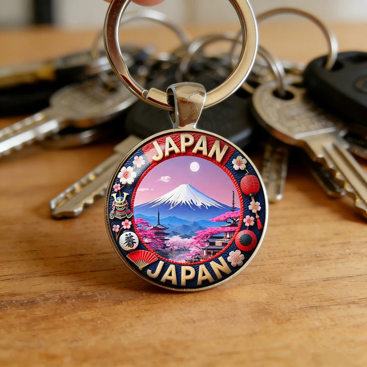 Porte-Clés Japonais Mont Fuji Chic