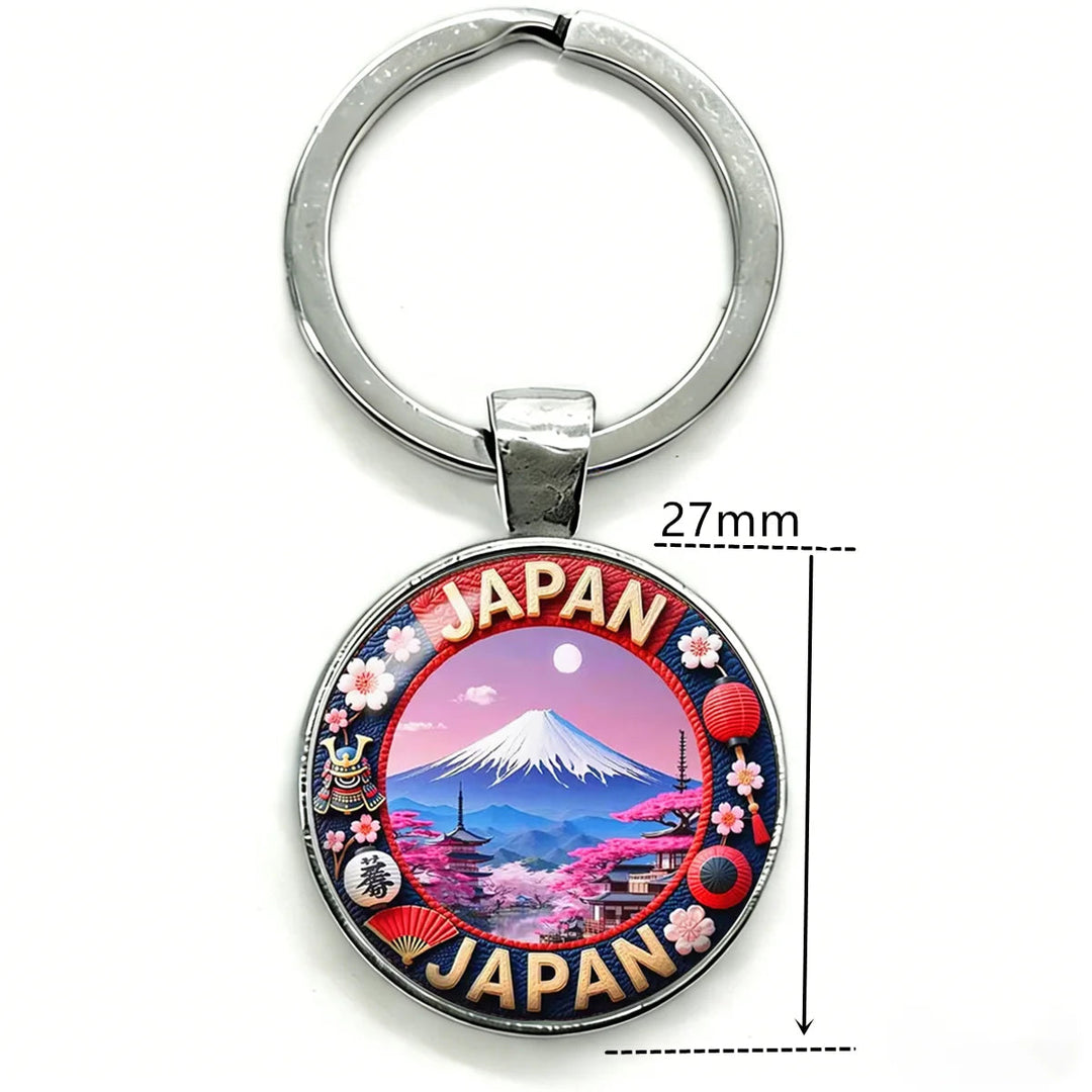 Porte-Clés Japonais Mont Fuji Durable