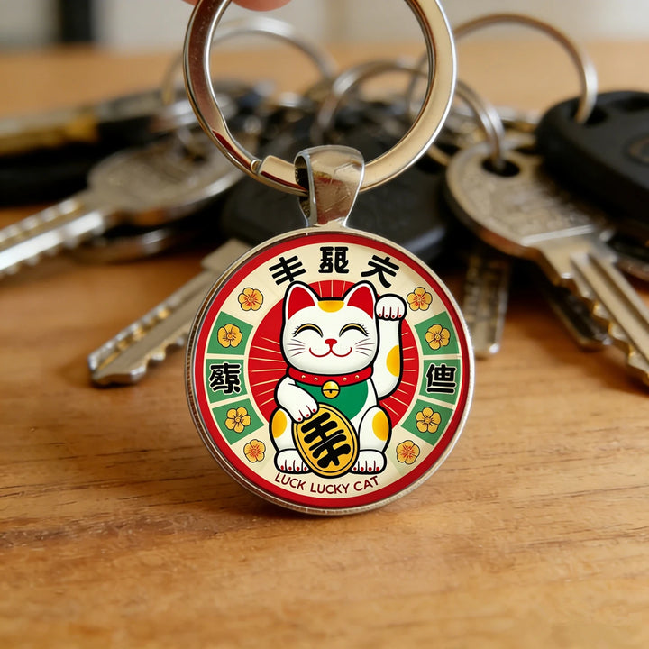 Porte-Clés Maneki Neko Design
