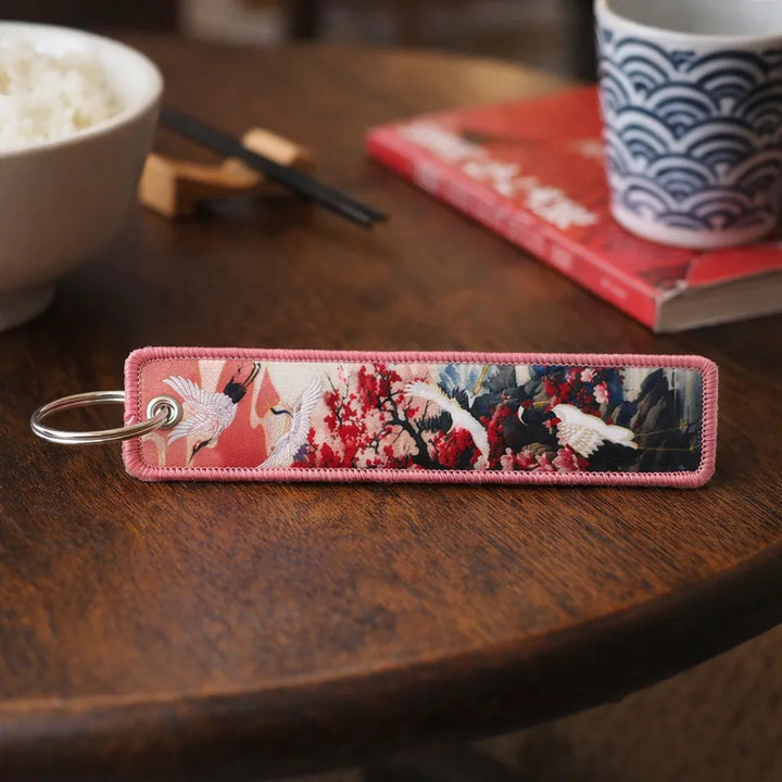 Porte-Clés Paysage Japonais Unique