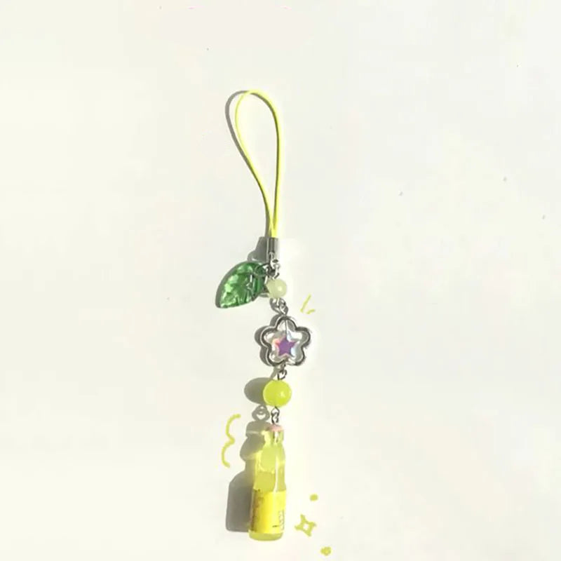 Porte-Clés Soda Sakura Jaune
