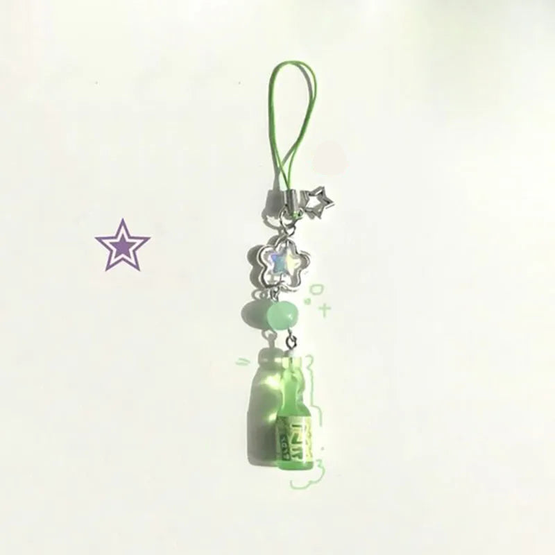 Porte-Clés Soda Sakura Vert