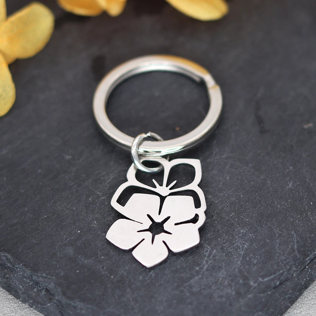 Porte-clés Métallique Sakura