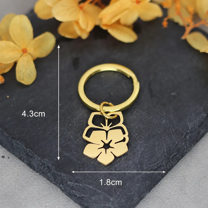 Porte-clés Métallique Sakura Unique
